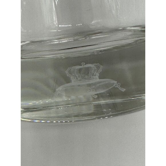 Crown Royal Glass Signature Floating Crown and Pillow Weighted Bottom 1.99 - Picture 10 of 10